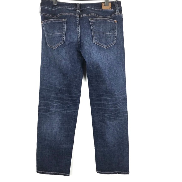 American Eagle Boy Fit Crop Jeans Size 0 Women - Picture 2 of 7